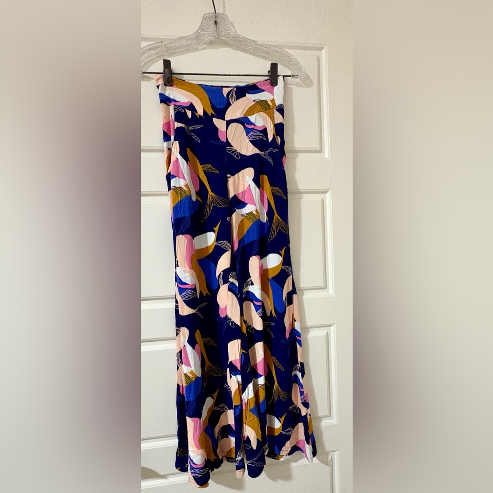Ava Sky Koi fish print pants